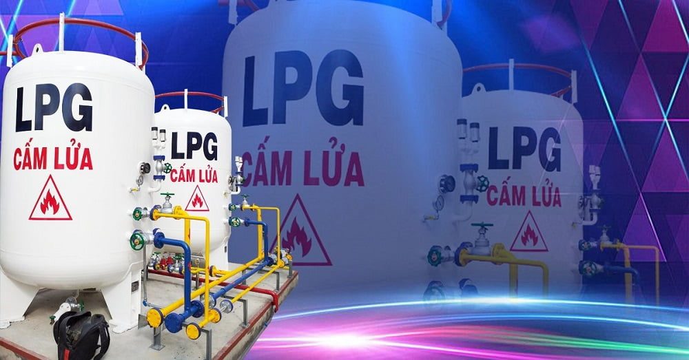 Bồn chứa LPG dung tích 5m3, 25m3, 50m3 giá ưu đãi